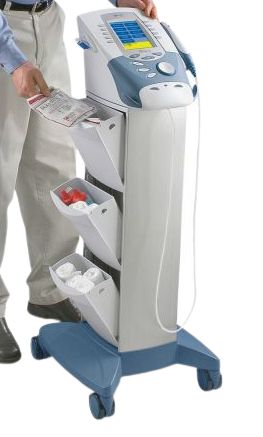 Therapy System Cart can be ordered with your Electrotherapy System or bought separately 