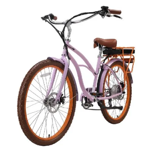 Around the Block 500W Electric Cruiser Bike with 26-Inch Wheels