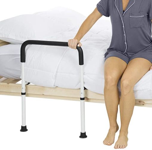 Bed Safety Rail in use