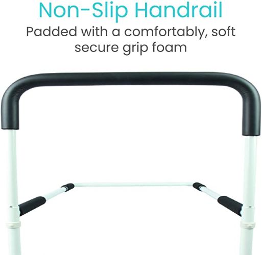 Non-slip handrail provides optimal safety