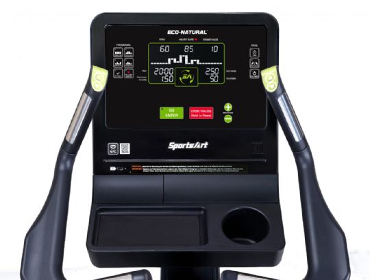 ECO-NATURAL Stationary Upright Exercise Bike - User Interface Display