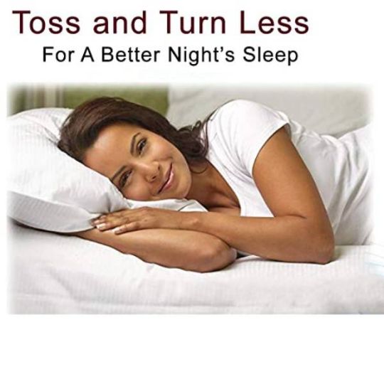 Get better sleep with the Memory Foam Cervical Indentation Pillow