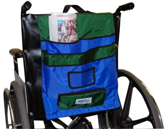These storage packs are equipped for regular chairs and for standard size wheelchairs 