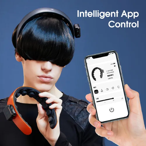 HI5 H1 Electric Head&Scalp Massager Master American massage equipment Blue HI5 H1 Electric Head&Scalp Massager Master American massage equipment Blue