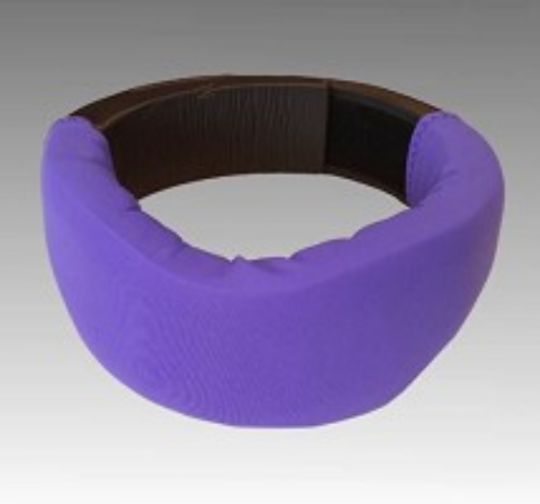 Swirl Collar Head and Neck Support shown in purple