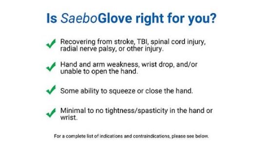The indications that you need the glove