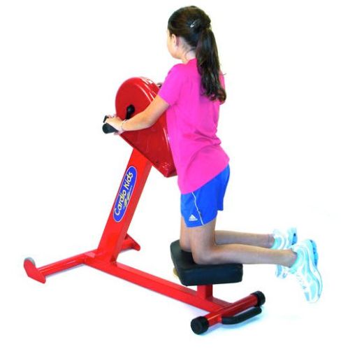 The Elementary Kneel and Spin helps users to strengthen their core in a fun manner.