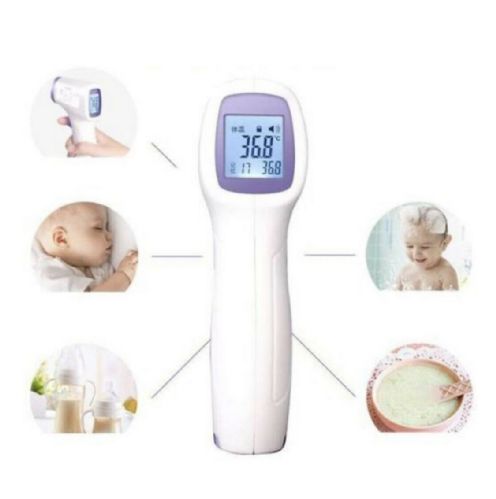 Read body temperatures or temperature of objects and static liquids such as warmed baby bottles.