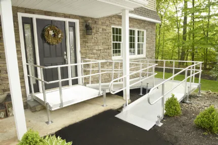 Liberty Aluminum Solid-Surface Modular Ramp