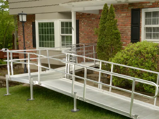 Liberty Aluminum Solid-Surface Modular Ramp
