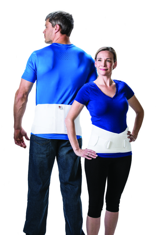 The CorFit Lumbosacral Belt can be worn by anybody to achieve back pain relief