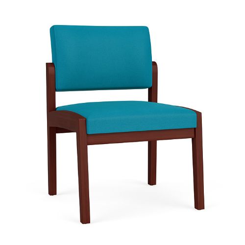 Waiting Room Guest Chair with MAHOGANY Frame