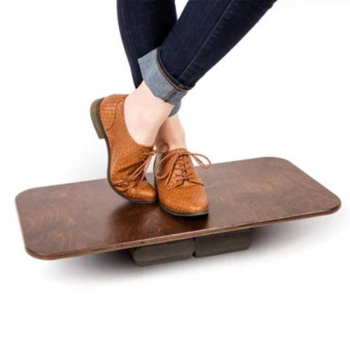 The Active Office Board Standing Platform stretches feet and calves