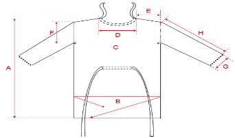 See data sheet below for measurements of the Level 3 Isolation Gown