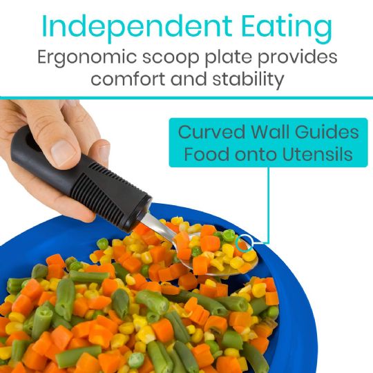 Promotes independent eating