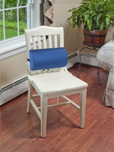 Transforms an ordinary chair by providing ergonomic comfort and back support. 