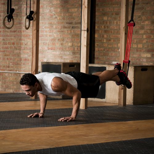 use to assist with increasing level of push ups