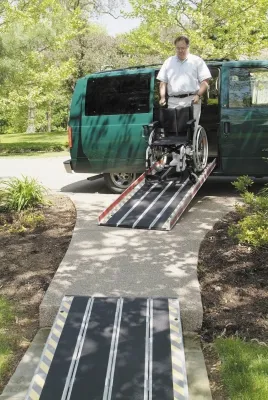Portable Folding Wheelchair Ramp by DECPAC