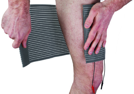 The main treatment wraps can be used on ankle, knee, thigh, hip and back. 