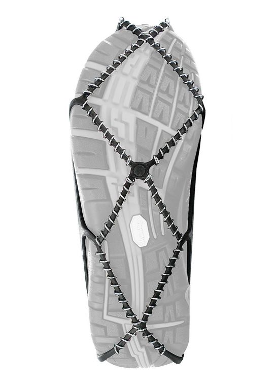 Bottom of the Shoe While Using Yaktrax