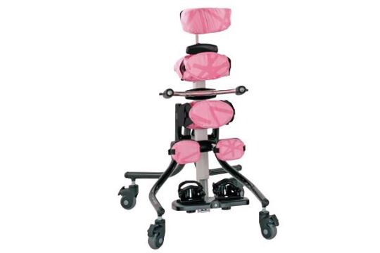 Squiggles 3-in-1 Stander shown in the pink option
