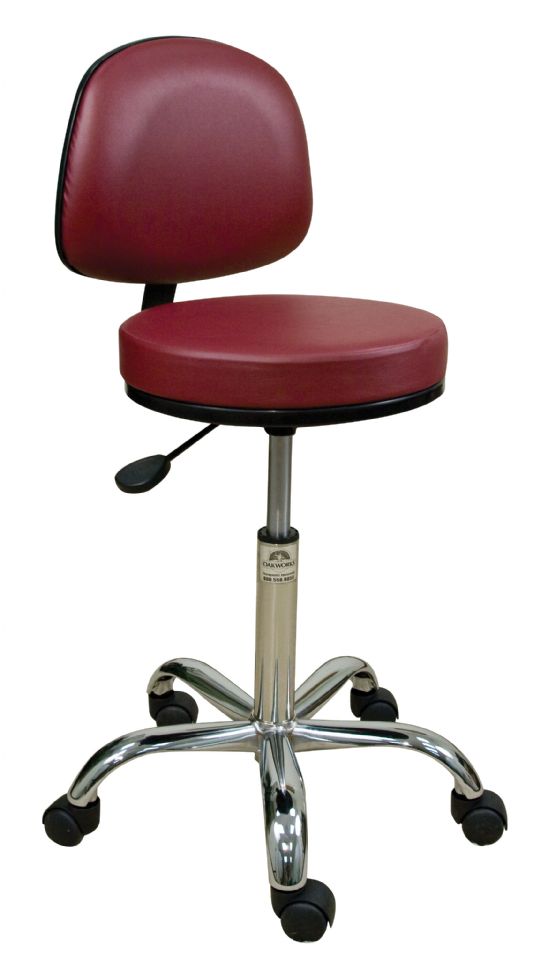 Professional Round Stool with Backrest