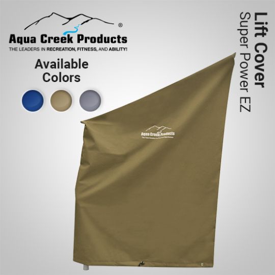 Super EZ Pool Lift Cover is only available in Blue