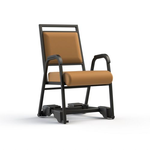 Comfortek Rolling Dining Chair With Arms, Dining Room Chairs With Wheels On Them