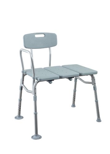 Each Medacure Bariatric Transfer Bench comes equipped with seat holes to ensure cleanliness and prevent slipping
