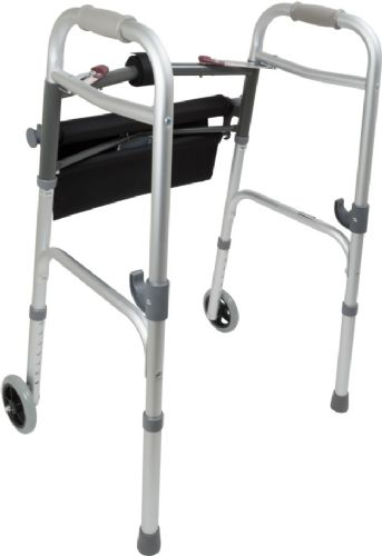 The walker allows users to take full strides