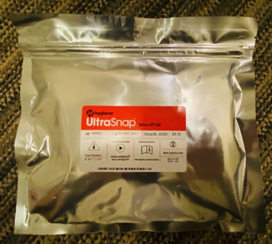 UltraSnap, Aluminum Seal Pack of 25 Swabs.
