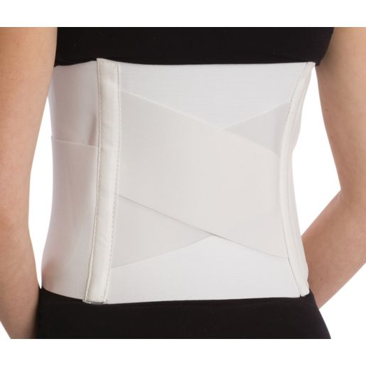 Universal Criss-Cross Lumbar Support with Compression Straps (Does not contain adjustable aluminum stays)
