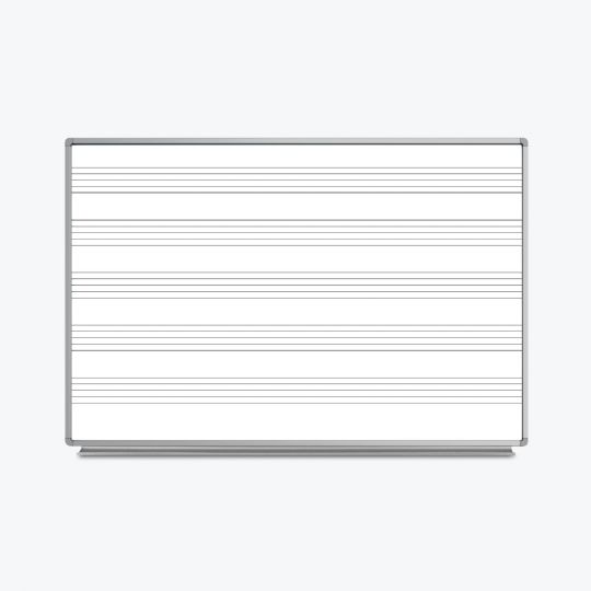 Magnetic Music Whiteboard with Music Staff Lines