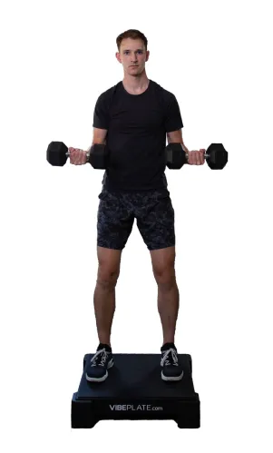 Vibration Plate Machine for Home Gym or Rehabilitation Center - 24x24 Inch VibePlate Vibration Plate Machine for Home Gym or Rehabilitation Center - 24x24 Inch VibePlate