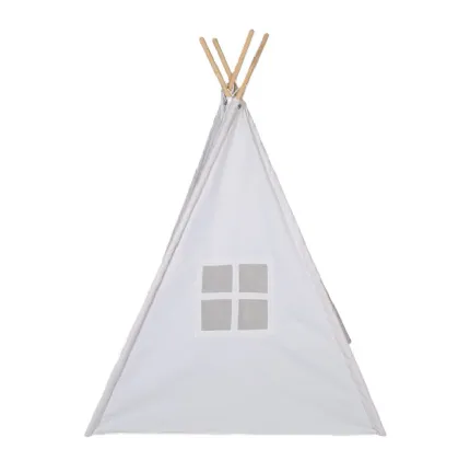 Sensory Tent with Teepee Design in White Color for Stimulative Play