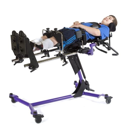 The unit can go from flat-to-load supine to 20 degrees prone in one motion