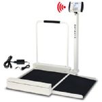 Wheelchair Scale, Includes Bluetooth/Wi-Fi Connectivity and AC Adapter