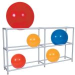 4 Level Stationary Ball Rack