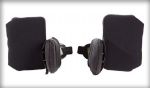 Laterals with Protraction Pads, Pair - Black