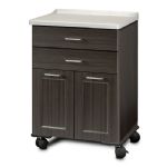 Two Drawers - Two Doors/One Shelf - Four Swivel Casters