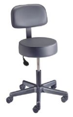 Spin Lift Value Plus Medical Stools <b>With</b> Backrest