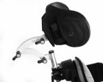 Flat Headrest Cushion - Black (Requires Hardware)