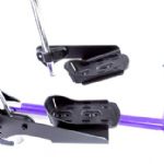 Size 2 - Multi-Adjustable Foot Plates with Foot Holders (9.75 in. L x 4 in. W), Pair (Required for Mast with Leg Abduction)