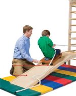 Scooterboard Ramp<br><b>Consists of two parts: the Platform and the Ramp</b>