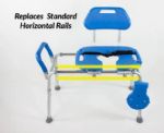 Set of (2) 4-inch Horizontal Extended Rails