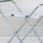 Set of (1) 6-in. Wire Basket and (1) 12-in. Wire Basket