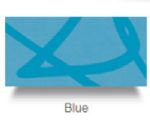 1 in. Back Spacer Pad and Flip-Away Lateral Supports - Blue