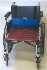 Lateral Lumbar Support with Gel Pads, Fits 16in. -18in. Wheelchair