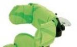 Flat Headrest Lateral Cushions - Green (Requires Hardware)