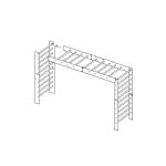 Jungle Gym Extender <br><b>The Jungle Gym Extender can only be added to an existing In-FUN-ity Expansion Kit.
Extends the unit up to 8'L with a single unit or 12'L with two units</b>